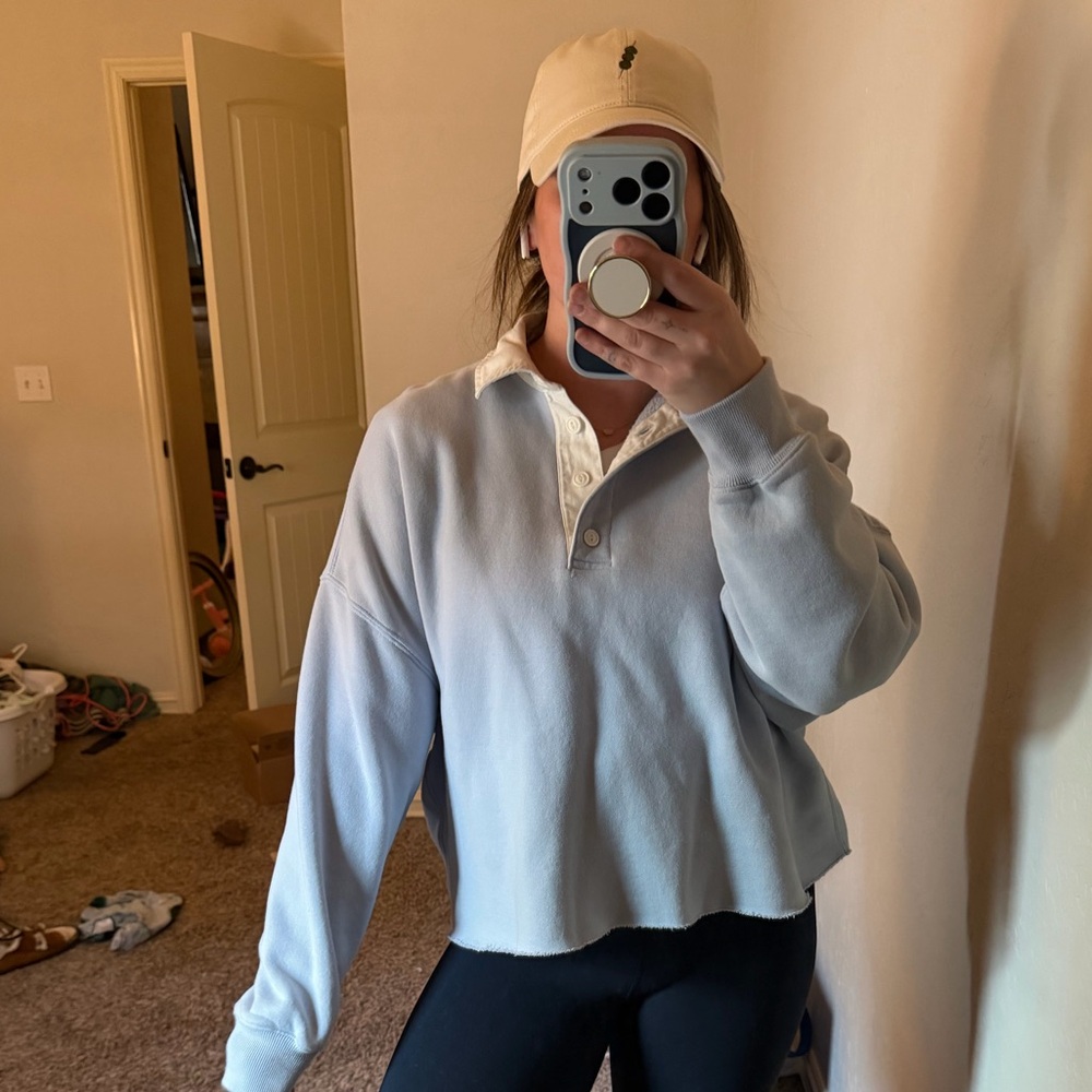 Rugby polo sweatshirt